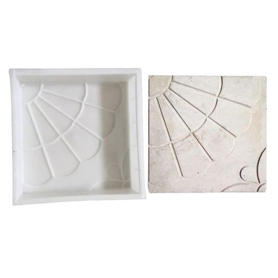 Moule à Béton En Plastique PP Pour Pavés Creux – Motif Géométrique 3D, 20x20x10 Cm, Pour Jardin, Allée, Décoration Murale