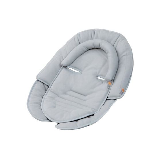 Réducteur Poussette Universel Rose Gris - Coussin Bébé 0-18 Mois Elasthanne Respirant Double Face Nacelle Siège Auto