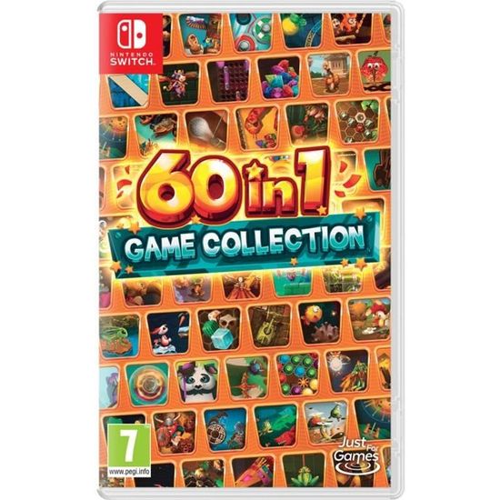 60 in 1 Games Collection Nintendo SWITCH