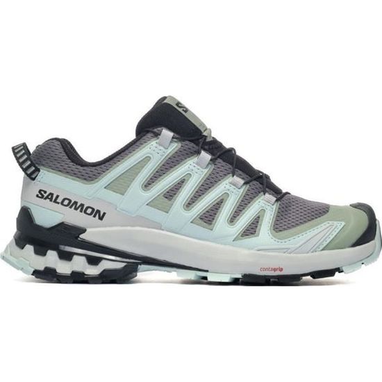 Chaussures SALOMON Xa Pro 3d V9 W Graphite,Vert clair - Femme/Adulte