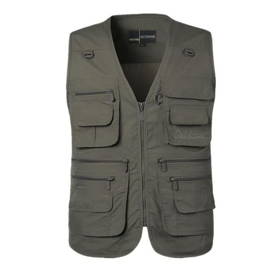 Gilet De Pêche Columbia PFG Pour Homme, Beige, Taille L, Neuf Avec étiquette