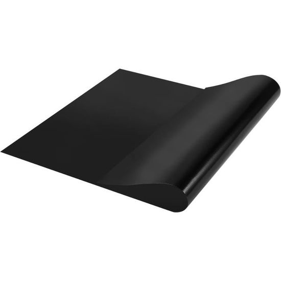 Grand Tapis De Protection Pour Plaque À Induction, Noir, 52 X 78 Cm
