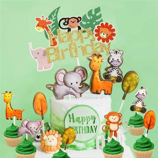 GRULLIN Reptile Birthday Cupcake Stand Tower Dessert Holder - View #6