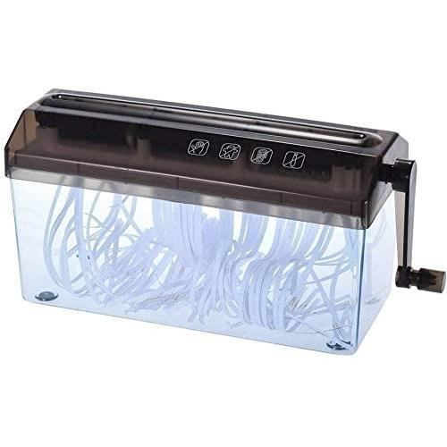 Portable Mini Shredder Cut Paper Shredder Mini manuel main Shredder A4
