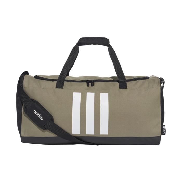 Sac de sport adidas 3-Stripes Medium - vert/noir/blanc - TU