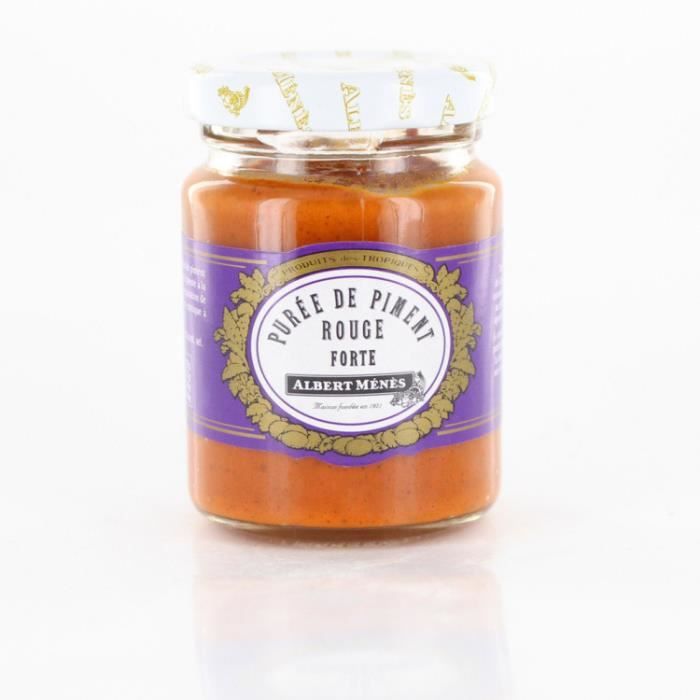 Purée de piment extra fort 90g Albert Ménès