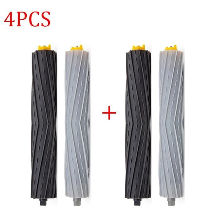 Kit de filtres et brosses HEPA pour aspirateur Robot iRobot Roomba, accessoires de pièces détachées, séries SMT187-2SETS -BH1840
