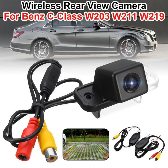LAJOYU Kit CCD Caméra de Recul Vision Arrière Pour Mercedes Benz C-Class W203 W211
