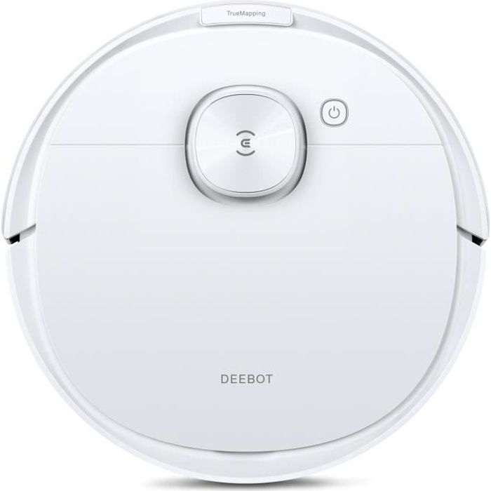 ECOVACS DEEBOT N8 - Aspirateur Robot Laveur- Aspiration Puissante- Nettoyage Personnalisé- Cartographie Multi-étages