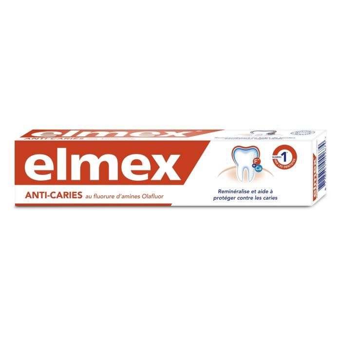 LOT DE 24 - Dentifrice anti-caries ELMEX - le tube de 75 ml