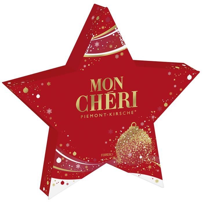 Ferrero Mon Cheri étoile Noël Pralines 147g