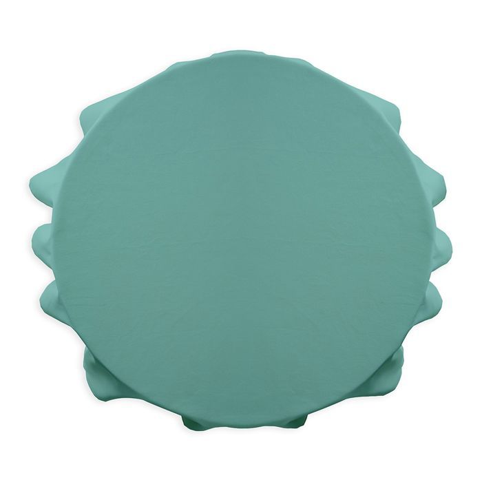 Nappe ronde polyester FAMILY 180cm Diabolo Menthe