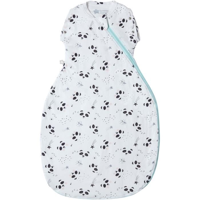 TOMMEE TIPPEE The Original Grobag, gigoteuse d’emmaillotage pour bébé TOG 2.5 Automne-hiver, 3-9 Mois Pippo le Panda