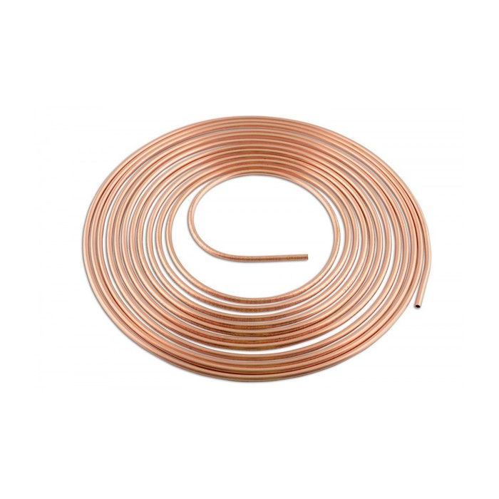 Tuyau de cuivre de frein 4.75mm longueur 10 m