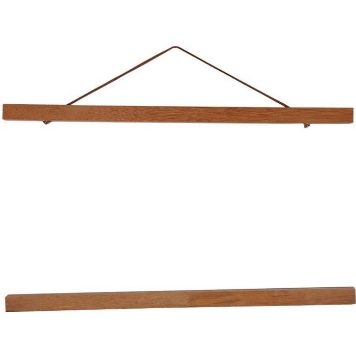 Moderne Cadre de photo en bois magnétique défilement pour l'image d'affiche d'impression 40cm--DQ FRANCE
