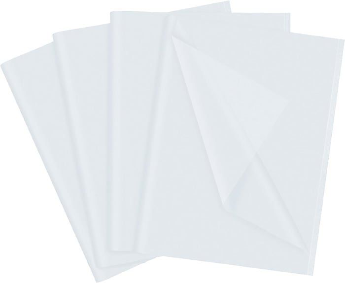 Buy Creavvee 30 Feuilles De Papier De Soie Pour Découpage Vert 50 X 70