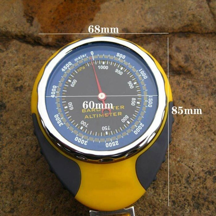 Altimètre montre altimètre baromètre boussole thermomètre baromètre instruments météo baromètre mécanique