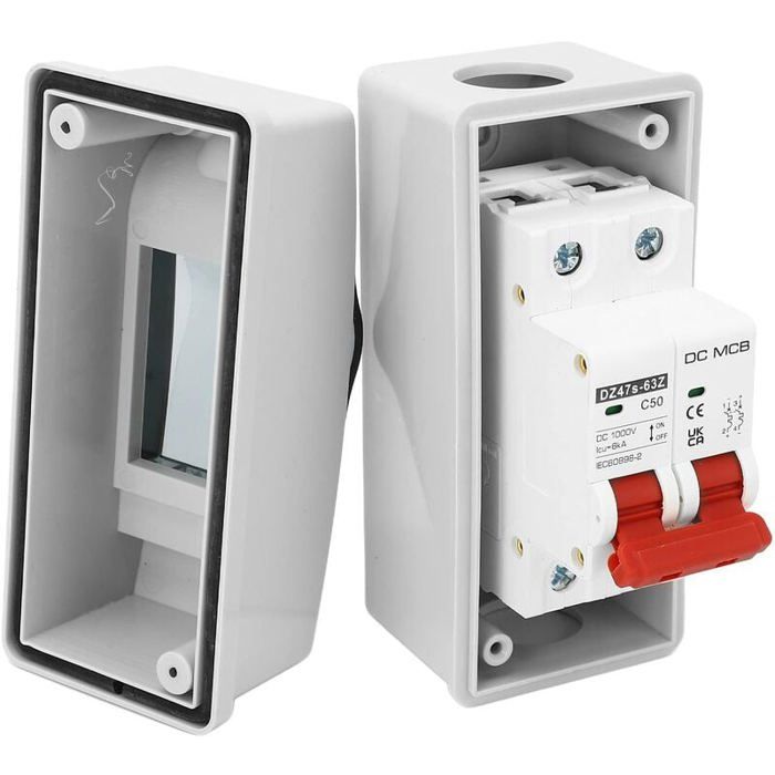 Disjoncteur Solaire PV IP65 Étanche DC Disjoncteur Miniature 2P 1000V — free download