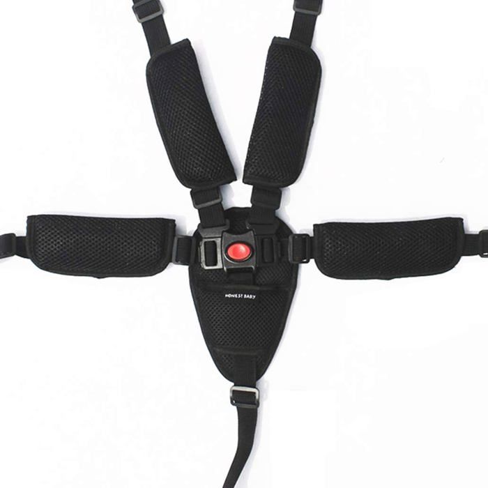 Ceinture De Sécurité Pour Chaise Haute Bébé - Harnais Réglable Lavable - Pour Voyage, Restaurant - Jusqu'à 3 Ans