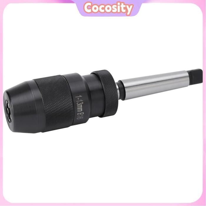 Mandrin Perceuse à Colonne MK2-B16 0.5-16mm - Mandrin Auto Sans Clé Cône Morse MT2