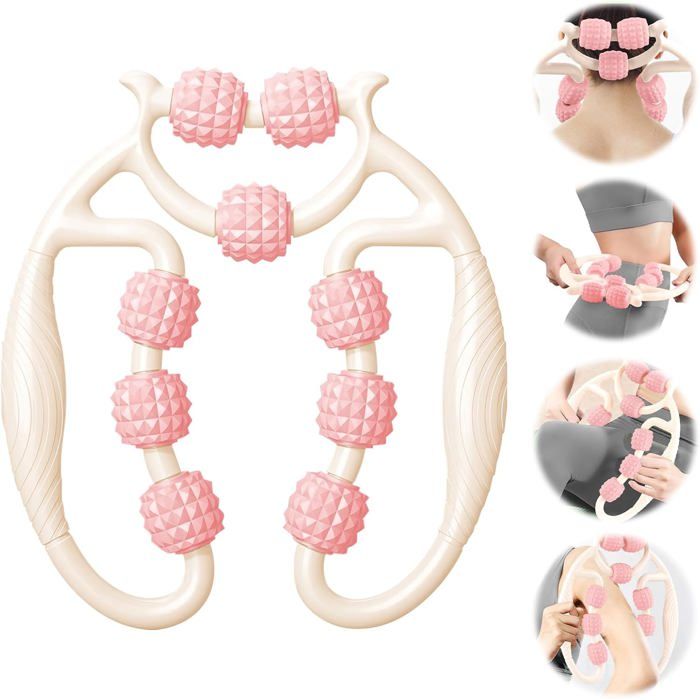 Rouleau De Massage Vibrant Pearl Sports - 8,5 Cm, 5 Niveaux D'intensité - Neuf