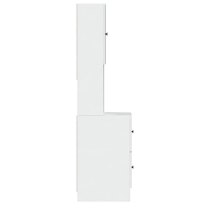 Promotion mai * Armoire de cuisine - Buffet de cuisine - blanc 35x50x180 cm EU7355840758