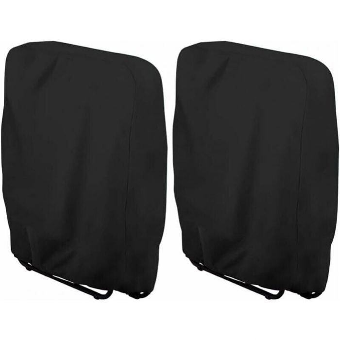 Housses de chaise longue pliante - 2 pièces 71x110cm imperméable anti-UV - Convient pour transat jardin fauteuil rel Étiquette