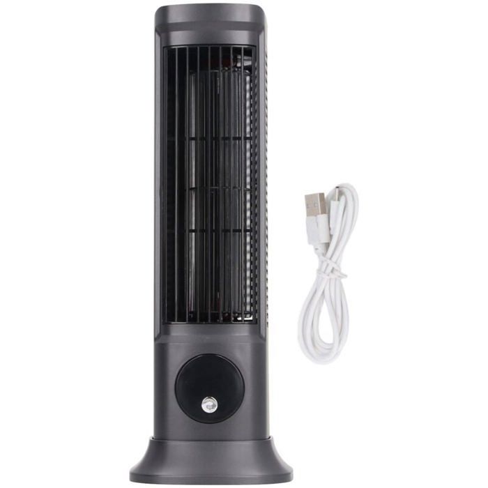 Eosnow Ventilateur tour de bureau professionnel efficace silencieux 3 niveaux réglables sans lame pour chambre à coucher bu - Zhandd