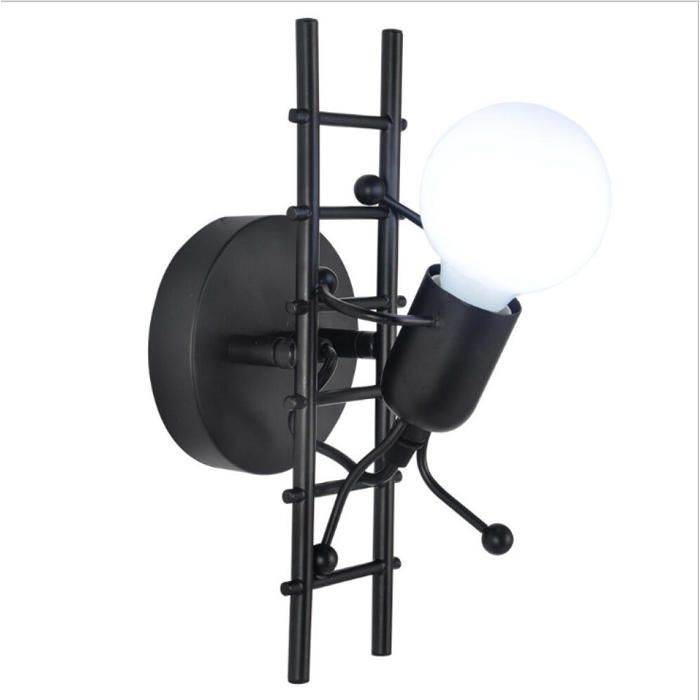 Lampe murale design personnage AUCUNE E27 déco enfant chambre moderne