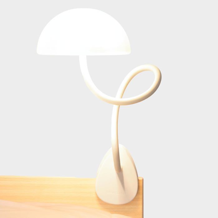 Shroommate Lampe De Chevet À Pince Lampe De Lecture Lit Pour La Chambre DEnfant Lumiere De Bureau Tête De Lit Led Multicolo[BI105]