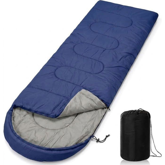 Sac de couchage léger NORVIKX 220 x 75 cm 1 5 kg pour adultes