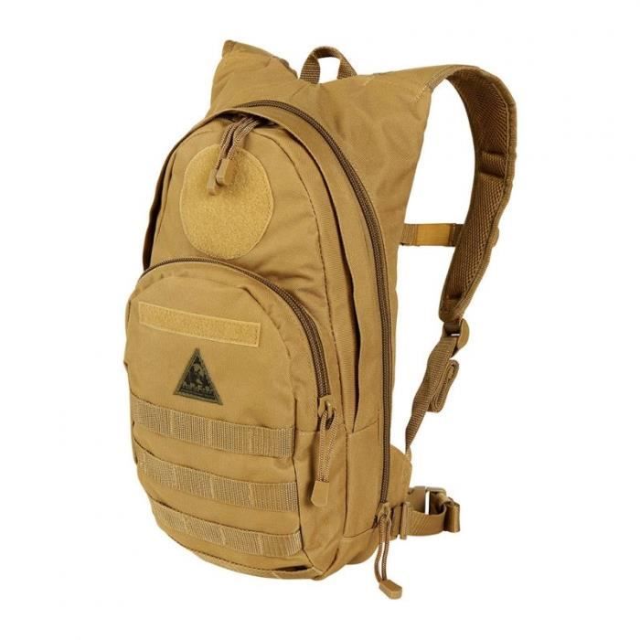 sac à dos modulable 20l/30l coyote - ares beige - #c8ad7f