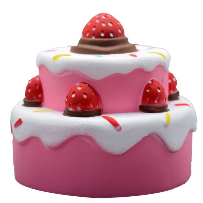 Kawaii Squishies Fraises Gateau Squishy Food Nourriture Squishies Slow Rising Lovely Squishy Toy Squishies Cake Jouet Enfant Garcon Cdiscount Jeux Jouets