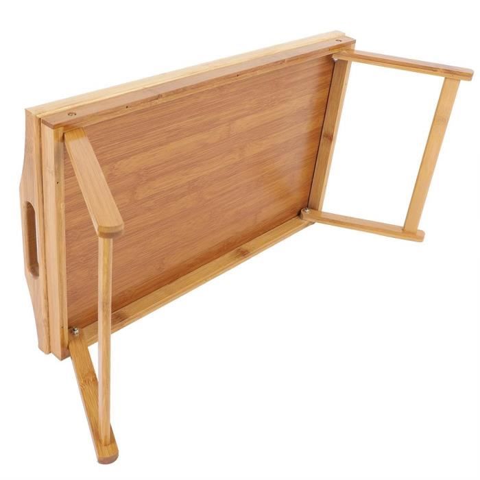 Bamboo Bed Tray Table Breakfast Laptop Desk Bedroom Living Table Laptop Desk Bedroom Living