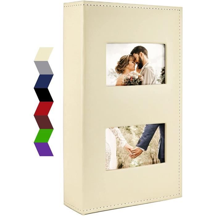 Album Photo ARPAN Avec 300 Poches Transparentes 6x4 Pouces - 50 Pages, Pour Classer Et Protéger Vos Souvenirs