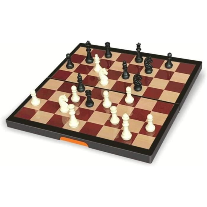 Jeu D'échecs Portable PXRLMYF – Tapis Roulable En Simili Cuir, Noir Et Blanc
