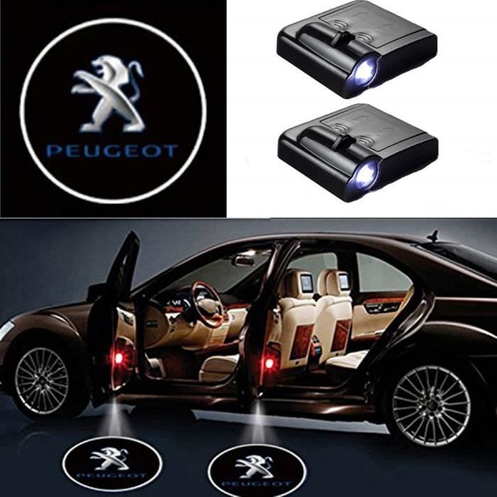 LED Logo Porte pour Peugeot