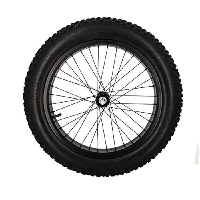 Roue de remorque arrière utilitaire Optimiz 509490 / 526699 - noir - 20 - Adulte - Homme
