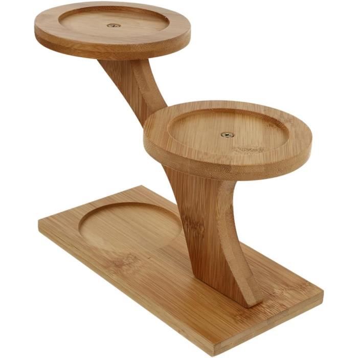 Suspension Plantes Macramé Double Couche - Porte-pot Bohème à Accrocher, Pour Intérieur Et Bureau