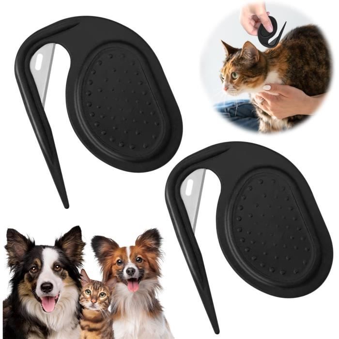 2 Coupe noeud chat,Coupe noeud chat poil long,Coupe poil chat,Coupe poils perte,Toilettage pour