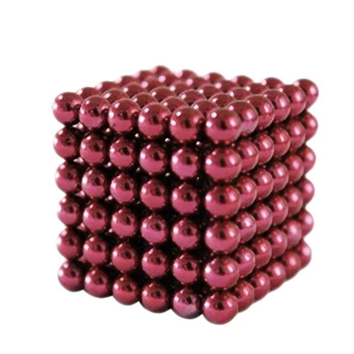 216 PCS 5 mm de diamètre Magic Cube Puzzle Balls jouet éducatif