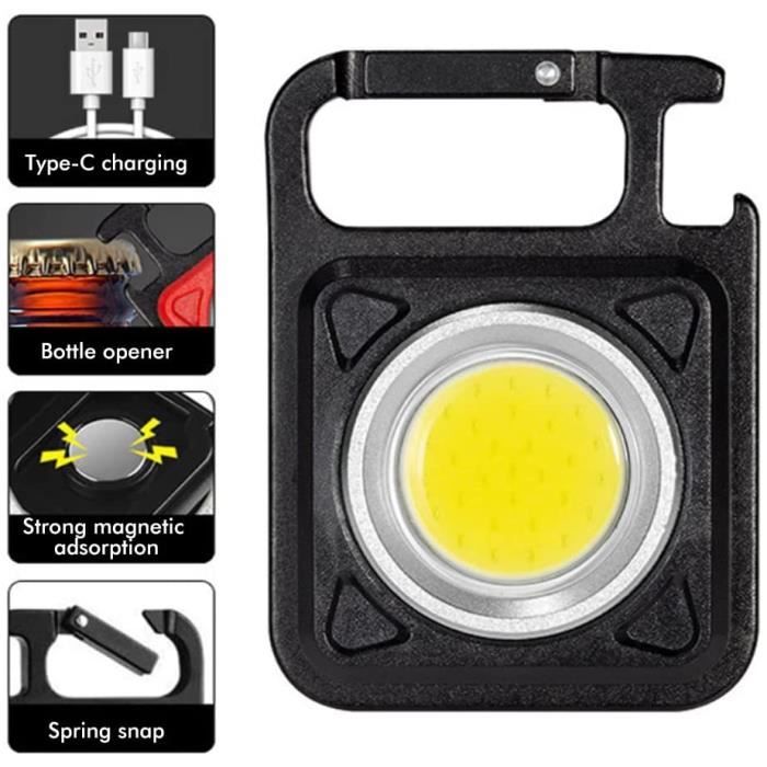 Lampe De Poche Led Rechargeable Usb, Dynamo Lampe De Poche Pour