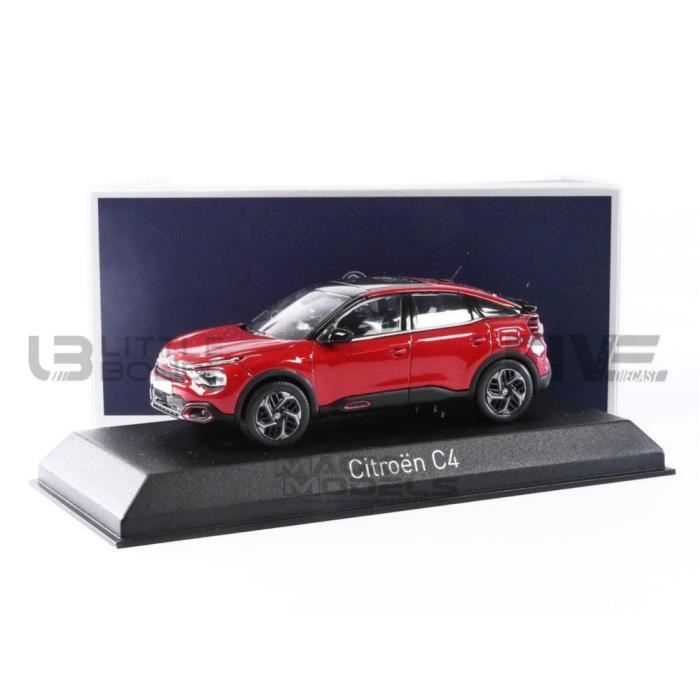 Voiture Miniature de Collection - NOREV 1/43 - CITROEN C4 - 2020 - Elixir Red - 155448