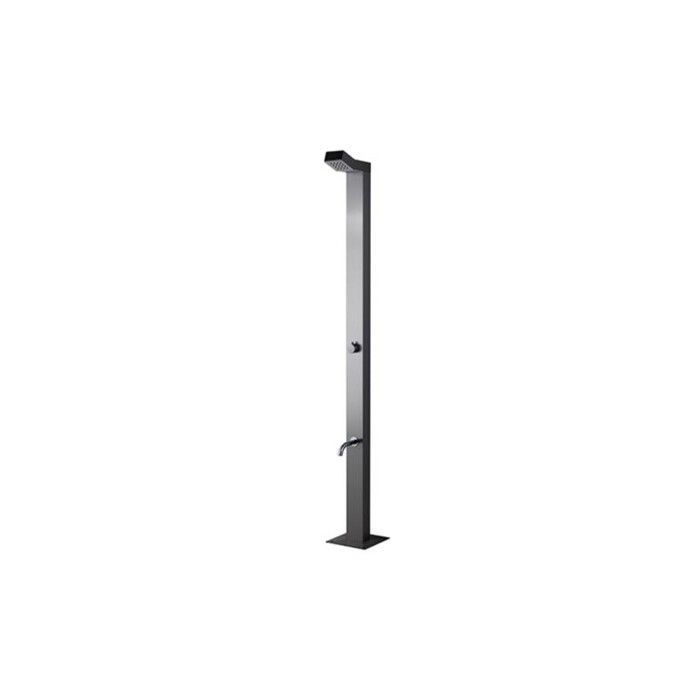 Colonne de douche extérieur en acier inoxydable S165 Rectangle 5