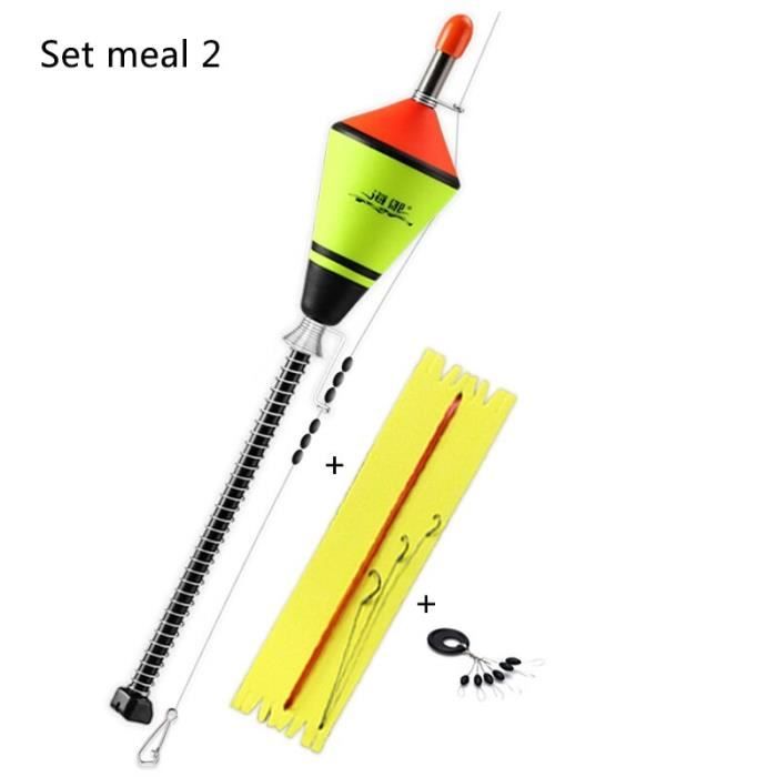 Nouveau flotteur de pêche automatique Portable avec bâton lumineux