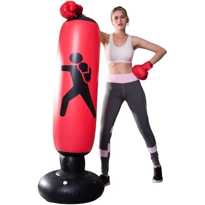 160 Cm Sac Frappe sur Pied,Punching-Ball avec Pompe À Air Au Pied,Sac de  Boxe Gonflable pour Enfants et Adultes,pour Entraînement395 - Cdiscount  Sport