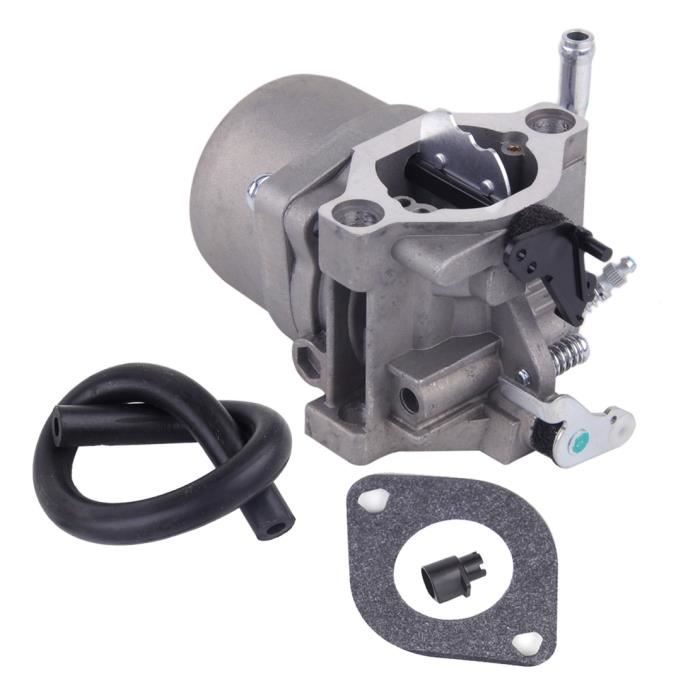 ACAMPTAR 590399 Carburateur Carb pour 796077 Moteur de Tondeuse /à Gazon avec Joint de Soupape de Filtre de Conduite de Carburant
