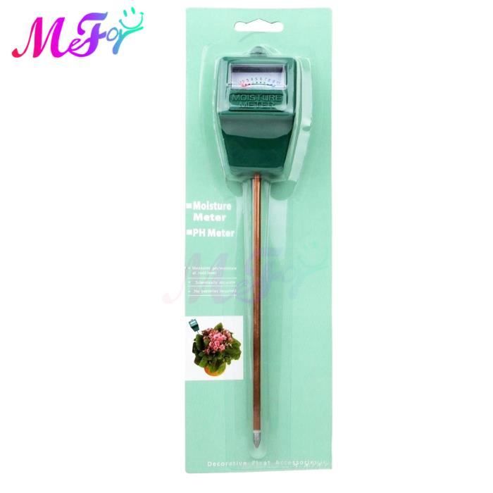 Testeur De Sol 3 En 1 - Mesure Humidité, PH Et Lumière - Pour Plantes D'intérieur Et De Jardin, Lot De 3 Outils
