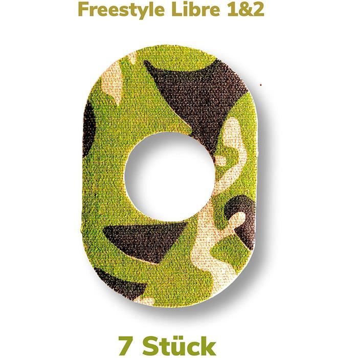 Traitement du diabète FixTape bande fixation respirante Freestyle Libre 1 & 2 I patch autocollant trou pompe insuline sa 45530