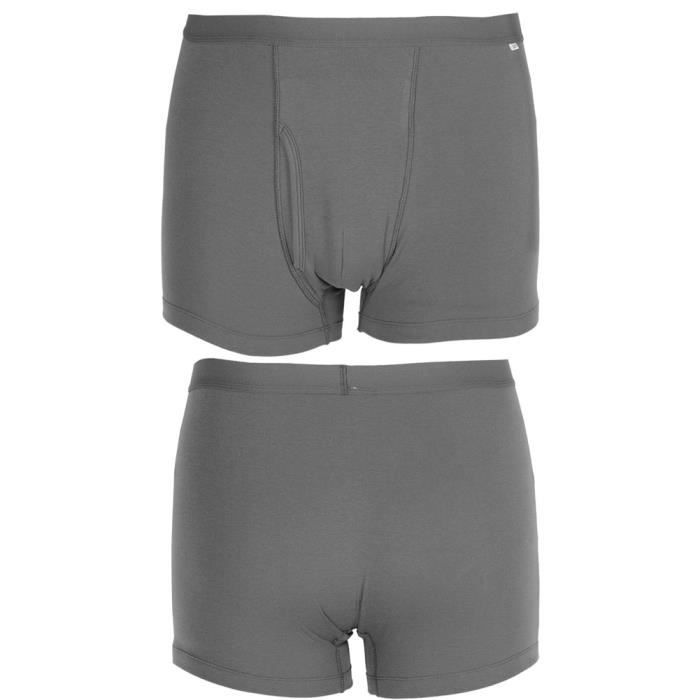 HURRISE sous-vêtements d'incontinence Sous-vêtements d'incontinence réutilisables lavables respirants en coton pour hommes XXL